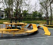 公園圓桌坐凳組合