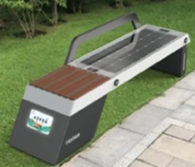 太陽能智慧坐凳